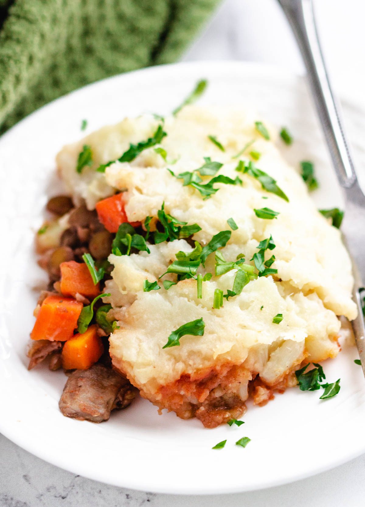 Vegan Lentil Shepherd’s Pie | Healthy Weigh Living